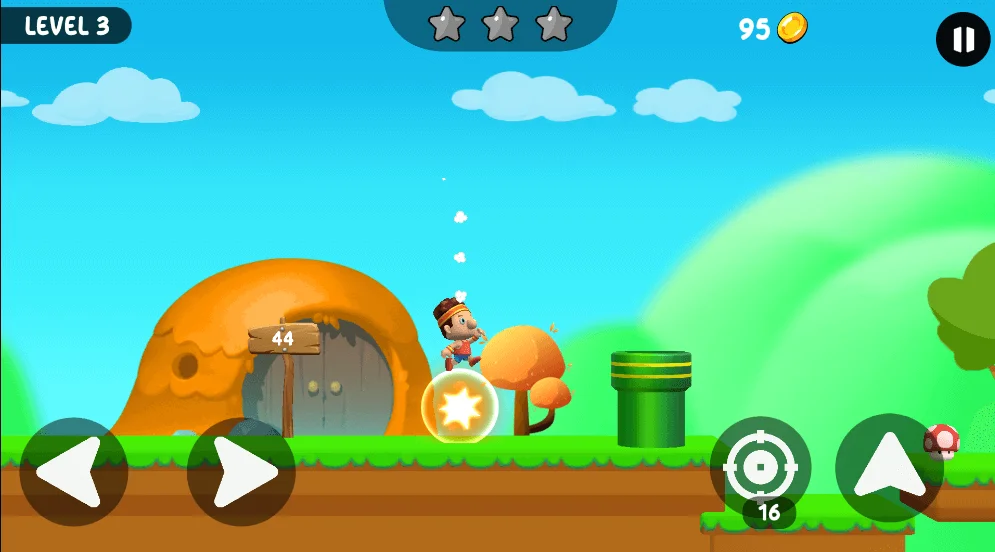 Jack Platformer Game Unity Source Code — screenshot 3