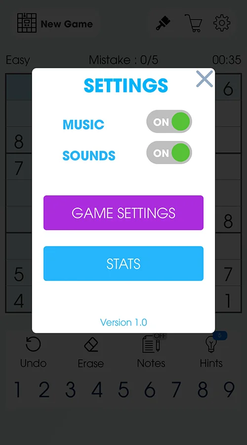 Sudoku Game Source Code — screenshot 5