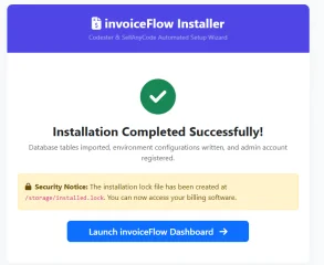 InvoiceFlow – PHP Invoicing & Billing System with Stripe, PDF & Customer Management