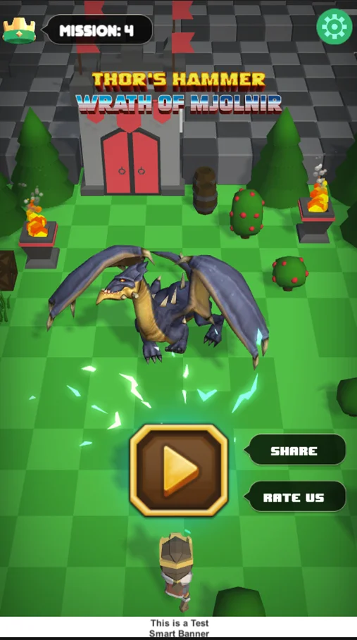 Thor Hammer: Thor Game Unity Source — screenshot 1