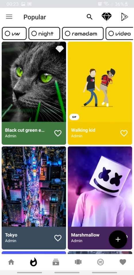 Ultimate Live Wallpapers Application (GIF/Video/Image) — screenshot 4