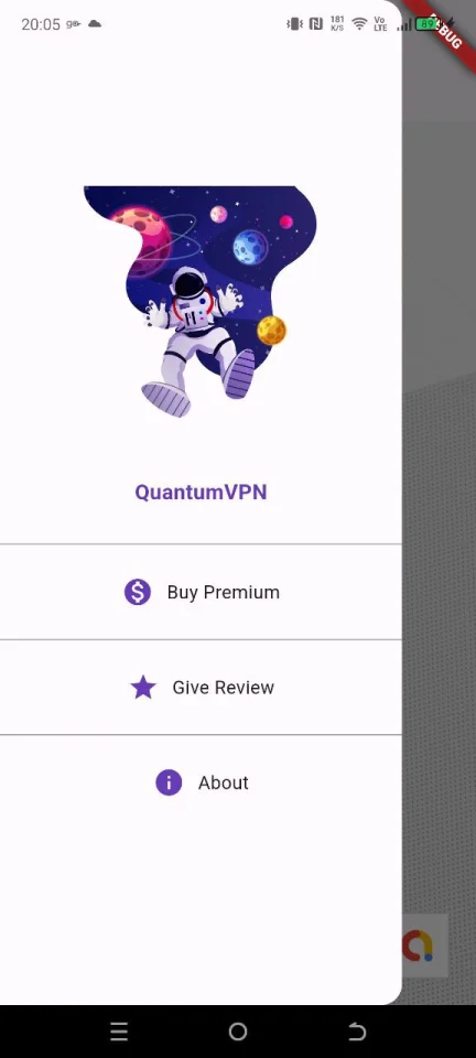 Quantum VPN - Secure VPN and Fast Servers VPN | Subscription | AdMob | Firebase |OneSignal — screenshot 1