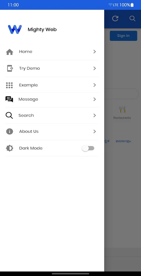 MightyWeb Webview: Web to App Convertor (Flutter + Admin Panel) — screenshot 5