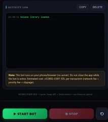 WOWO Pump Crypto Volume & Market Cap Booster for All Crypto