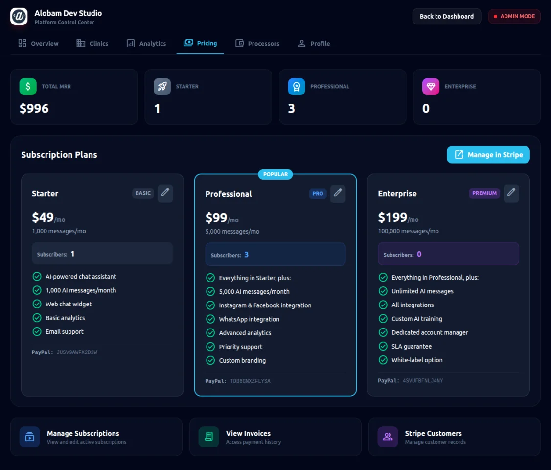 AI Receptionist SaaS — screenshot 7