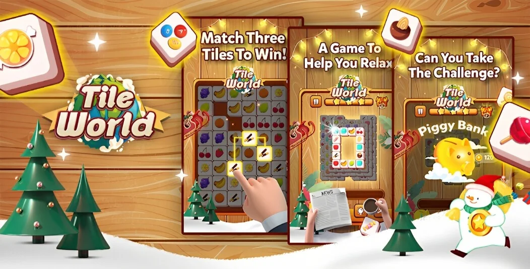 Tile World Match 3 Unity Game — screenshot 9