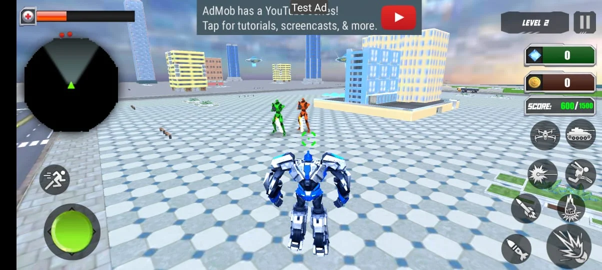 Multi Robot Transformation Unity Source Code — screenshot 1