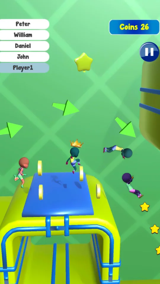 Stickman Parkour Race 3D — screenshot 2