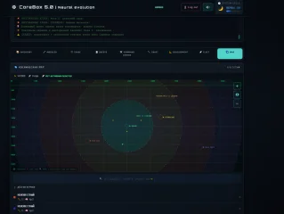CoreBox Cyberpunk Command Simulator