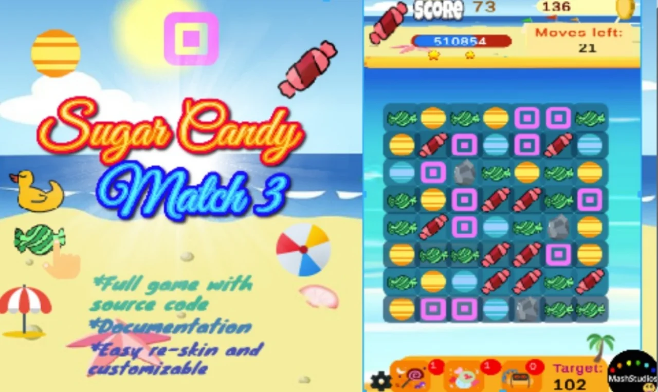 Sugar Candy Match 3 — screenshot 1