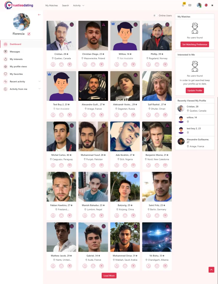 Match Making Website Script — screenshot 4