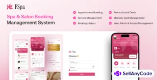 FSPA - Spa & Salon Booking Management System - iOS