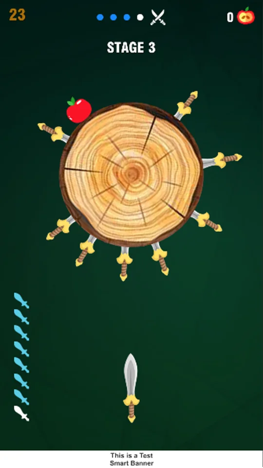 Knife Hit Unity Source Code — screenshot 2