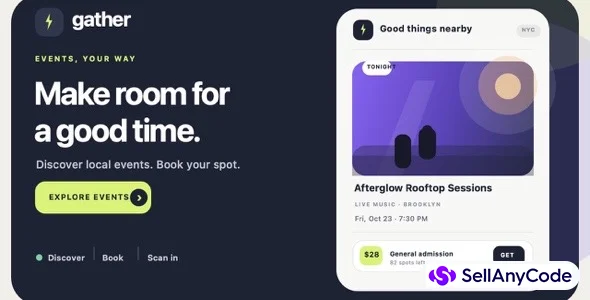 Event Ticketing App — cover