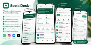 SocialDesk+ Omnichannel Social Commerce & Business Management Platform