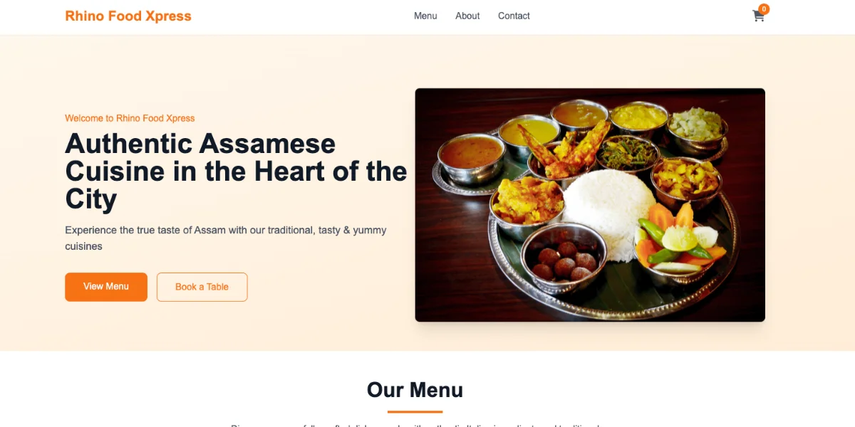 Restaurant Hub | Multi Restaurant SaaS Website, Has Been Rejected — screenshot 4