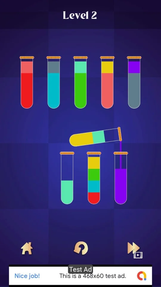 Water Sort Puzzle Unity Source Code — screenshot 4