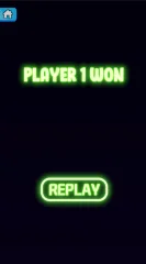 Tic Tac Toe 2D Glow Game Unity Source Code