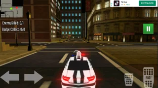 Drive Police Car Gangsters Chase