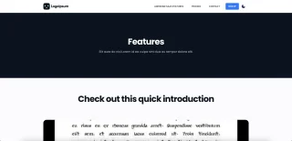 SaaS Website Template
