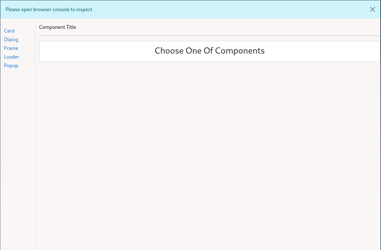Bootstrap Based Component — screenshot 1
