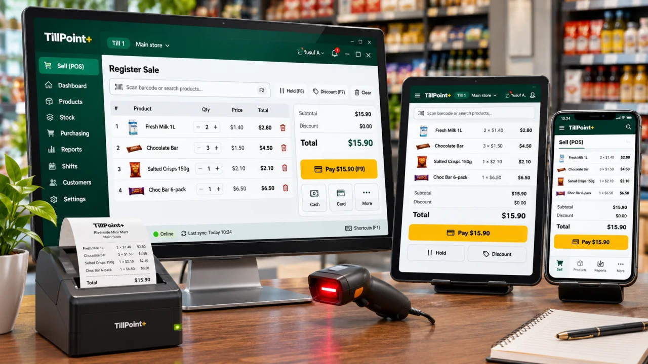 TillPoint+: Offline-First POS, Inventory & SaaS — screenshot 8