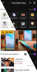 Buy & Sell Classified Android App with PHP Backend | Android 16 SDK 36