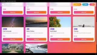 OTTX - FOODS E-Commerce with Admin and User Panels