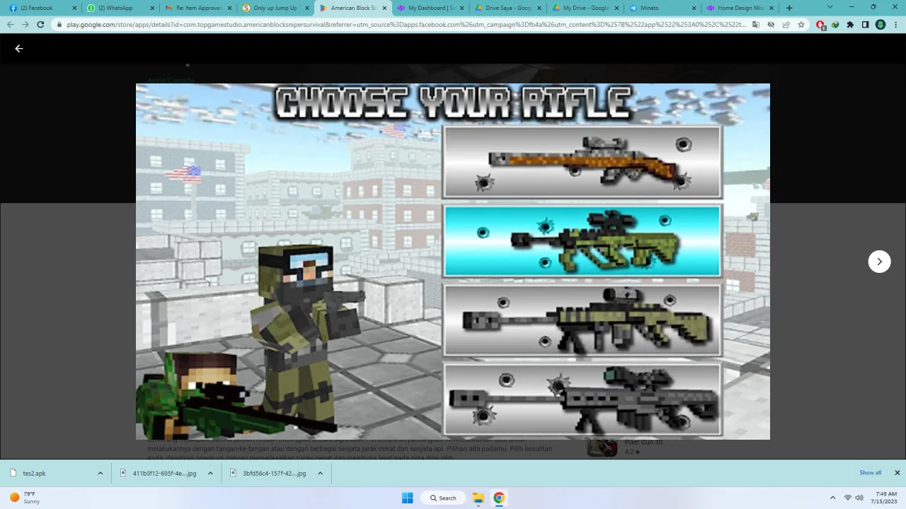 American Block Sniper Survival — screenshot 9