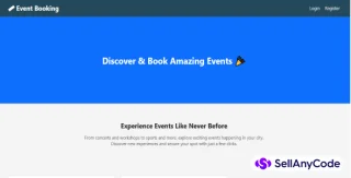 PHP Event Booking System with Admin Panel | Event Ticket Management Script