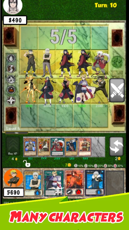 Naruto TFT — screenshot 1