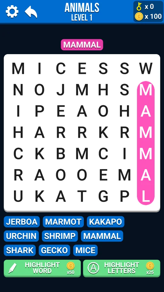 Word Search – Puzzle Game — screenshot 2