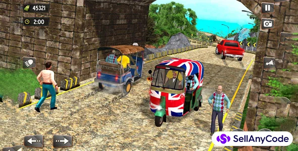 Tuk Tuk Rickshaw: Auto Driving Simulator