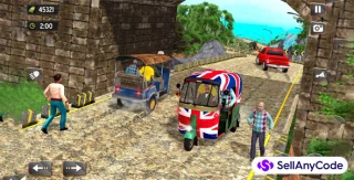 Tuk Tuk Rickshaw: Auto Driving Simulator