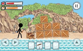 Stickman Craft Survival Simula