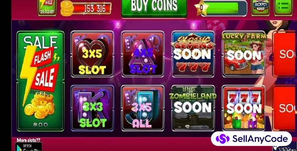 Casino Slots: Vegas 777 Jackpot Unity Source Code *Updated 2025*