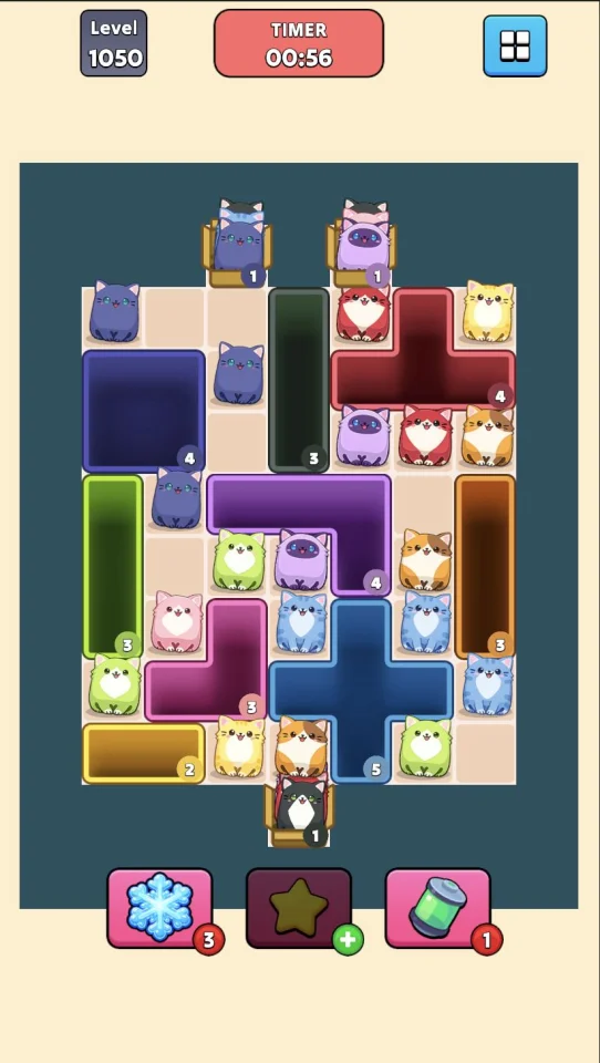 Kitty Hole Jam 1000 Levels Unity Source Code — screenshot 3