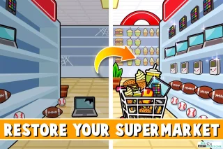 Idle Supermarket Empire Tycoon