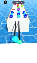 Rainbow Ball Runner 2048