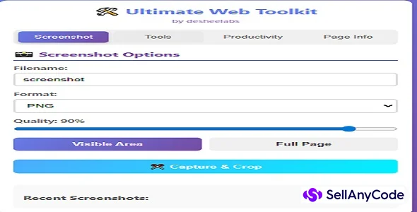 Ultimate Web Toolkit - Desheelabs