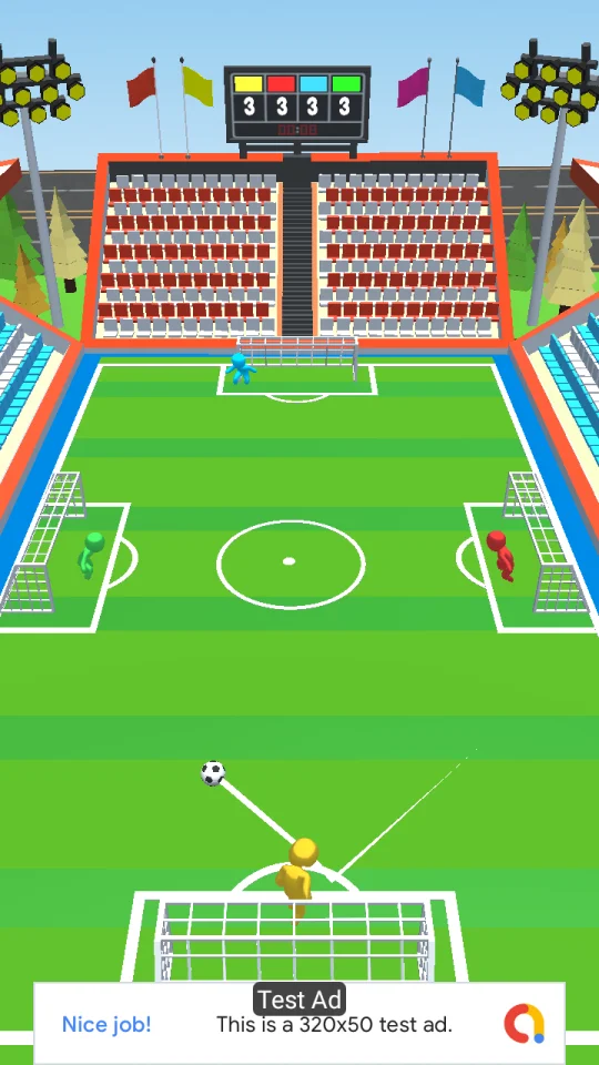 Goal Arena - (Unity - AdMob) — screenshot 3