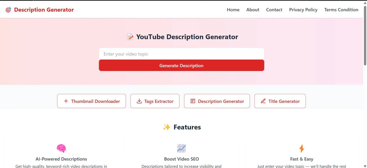 Youtubely - Tag Generator PHP Script — screenshot 4