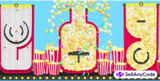 Popcorn 3D Bursting!