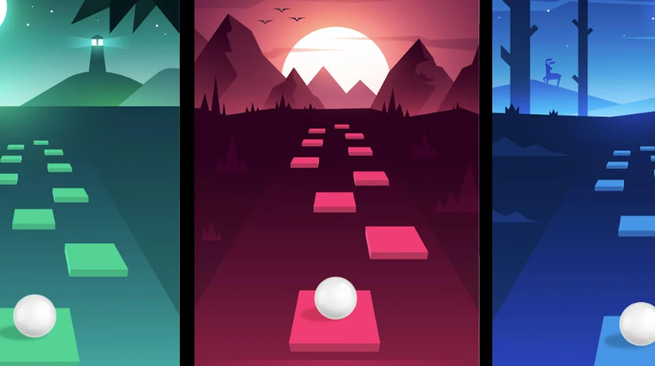 Tiles Hop Game Unity — screenshot 1