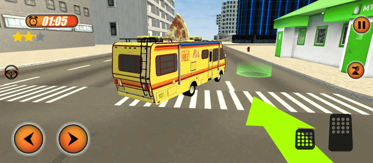 Pizza Delivery Van Driver Game 2022 — screenshot 9