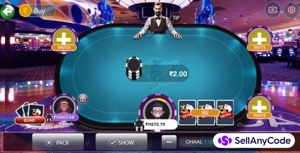 Teen Patti, Rummy, and Andar Bahar (All in One)