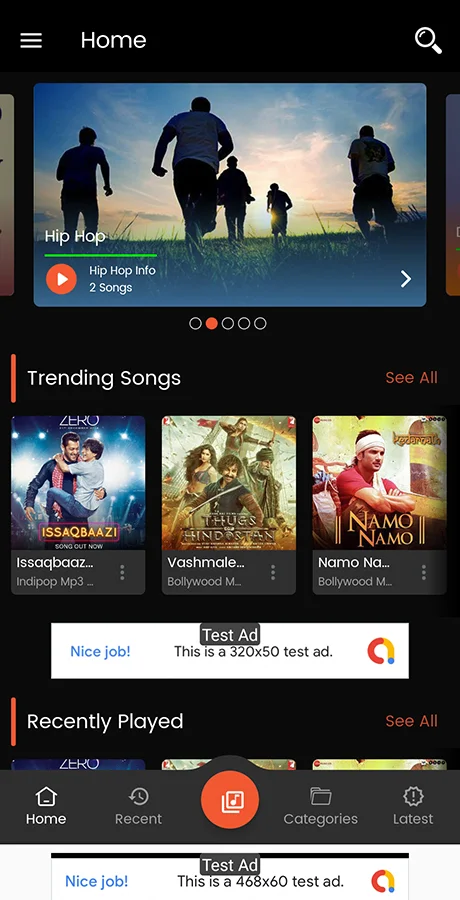 Android Music Player - Online MP3 (Songs) App — screenshot 6