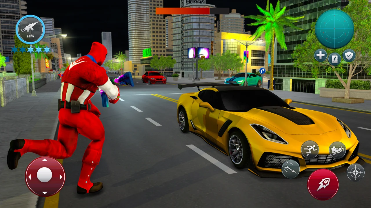 Spider Games Flying Super Hero — screenshot 1