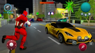Spider Games Flying Super Hero