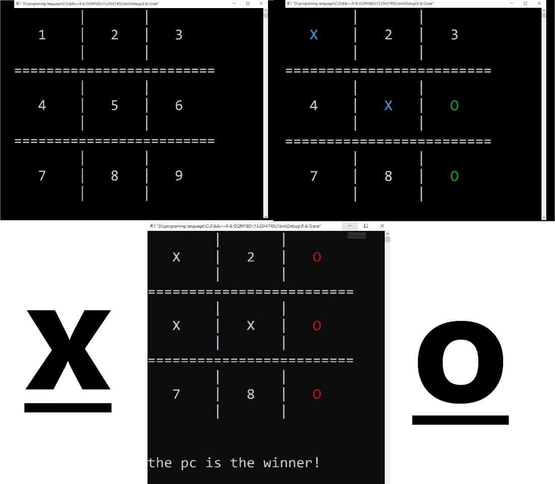 I Will Give You Tic Tac Toe Game Source Code for PC — screenshot 4